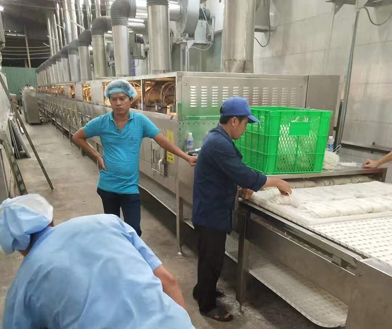 微波粉条烘干灭菌机